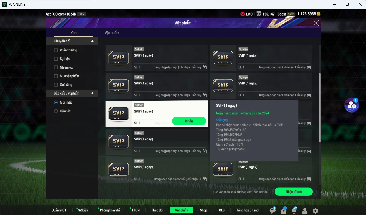 Ảnh [ACC Đẹp,Rẻ🥰🔥] Man Utd. 32.020b dư 1170b có Owen HG, Garnacho 23NG, Rashford TS23, Eriksen HG, Van de Beek HG, McTominay HG, Lingard HG v.v...