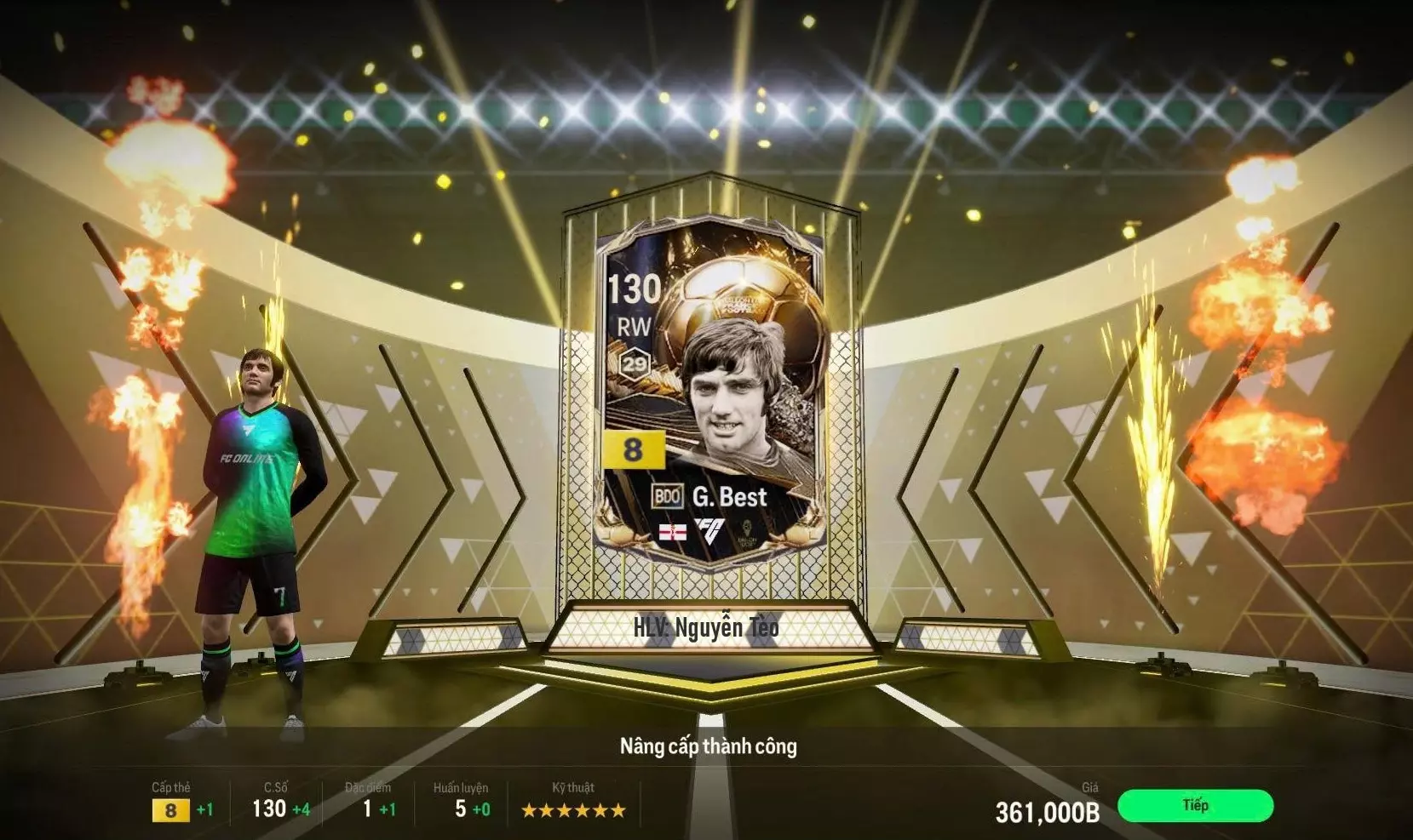 TIÊU ĐIỂM FC ONLINE: GEORGE BEST – THỨ KHÔNG PHẢI AI CŨNG LÀM ĐƯỢC