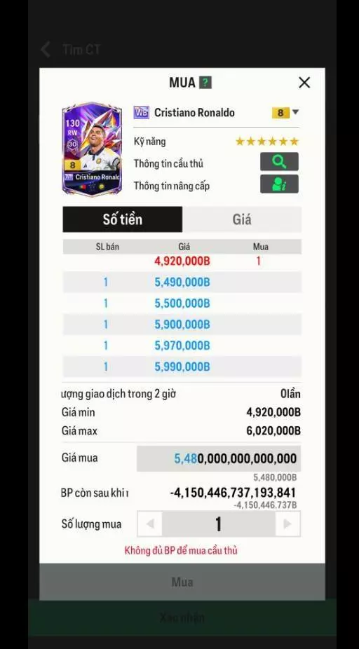 FC ONLINE – TƯỞNG MỖI MÌNH TAO CÓ ANH 7 MÙA MỚI OVR 130 …