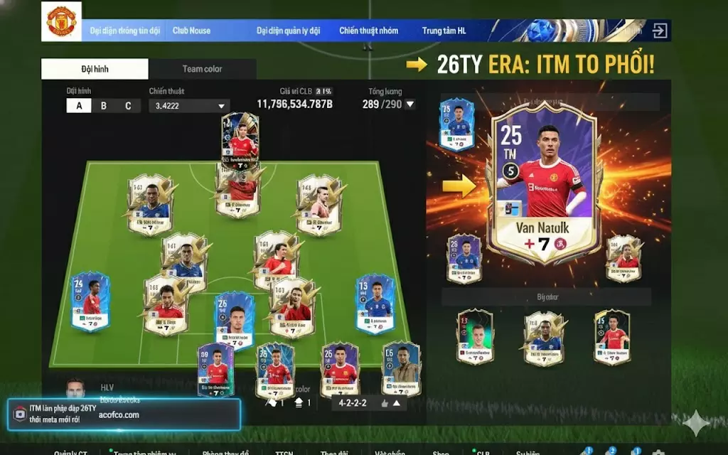 FC ONLINE: NƯỚC ĐI TỪ GÀ RÁN: ITM LÀM PHÔI, 26TY LÊN NGÔI - MẤY ÔNG CÒN CỐ CHẤP GÌ NỮA?