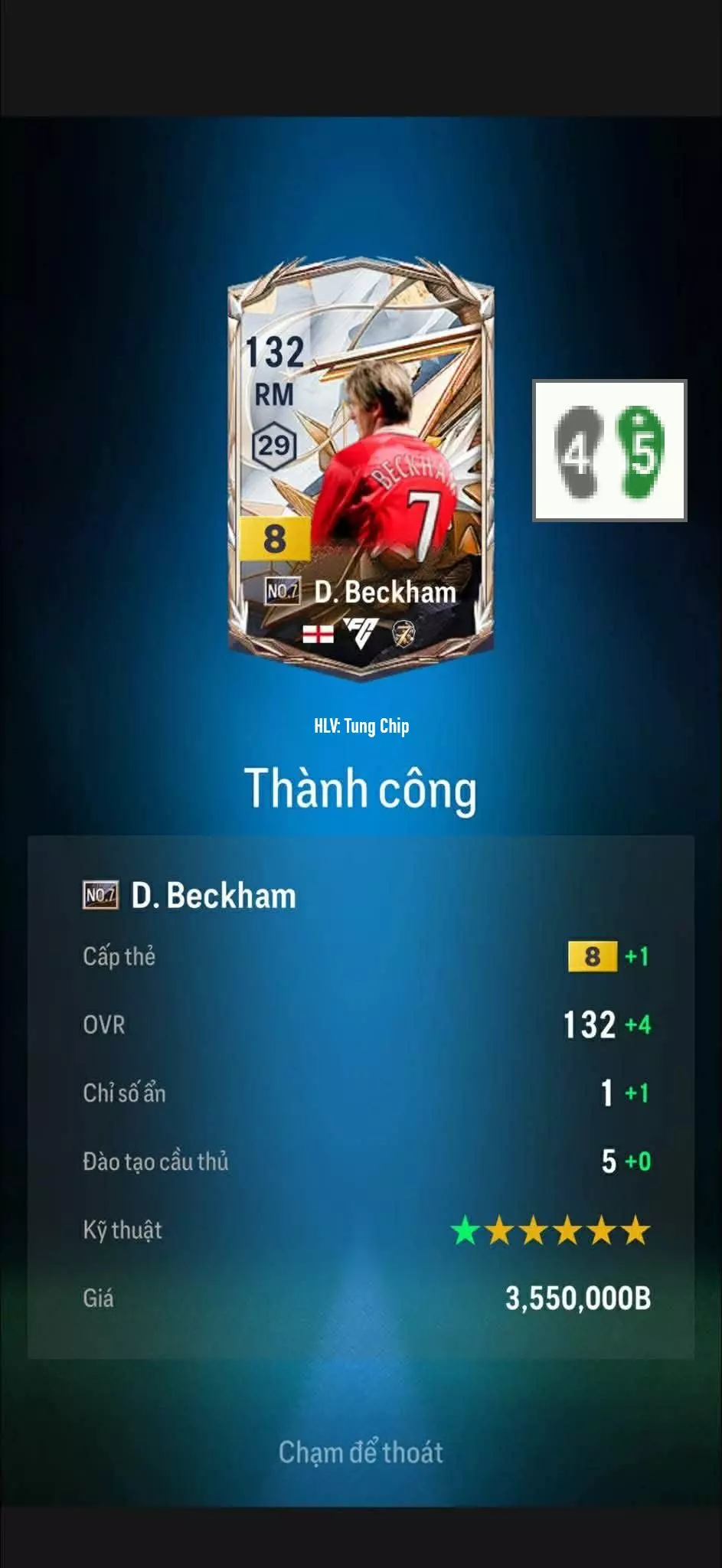 [BÓC PHỐT] SỰ THẬT VỀ ĐÔI CHÂN CỦA DAVID BECKHAM TRONG FC ONLINE: 4-5 HAY 5-5?