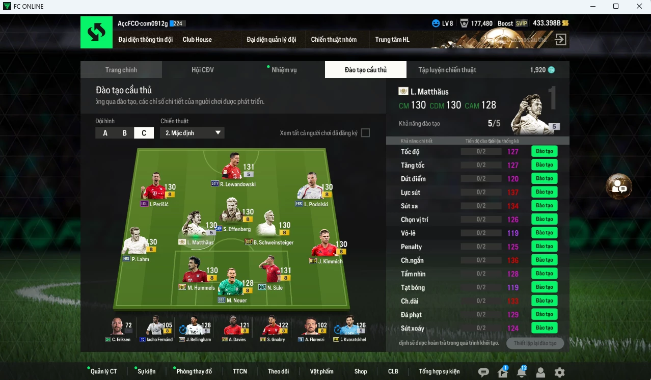 Ảnh Bayern Munich 15.610b có Matthaus ICON, Bastian BTB, Lewandowski TY24, Sule SPL, Lahm EBS, Podolski EBS... dư 430b
