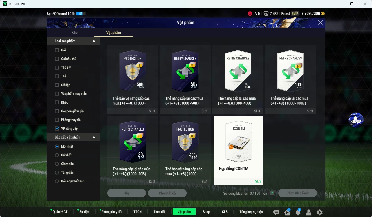 Ảnh [ACC Rẻ🔥] Barcelona 101.570b dư 7700b có Messi BLD, Yaya Touré CC, Suárez GRU, Griezmann HG, Neymar CU, Petit LN, Blanc LN... Còn nhiều CP GIẢM THUẾ