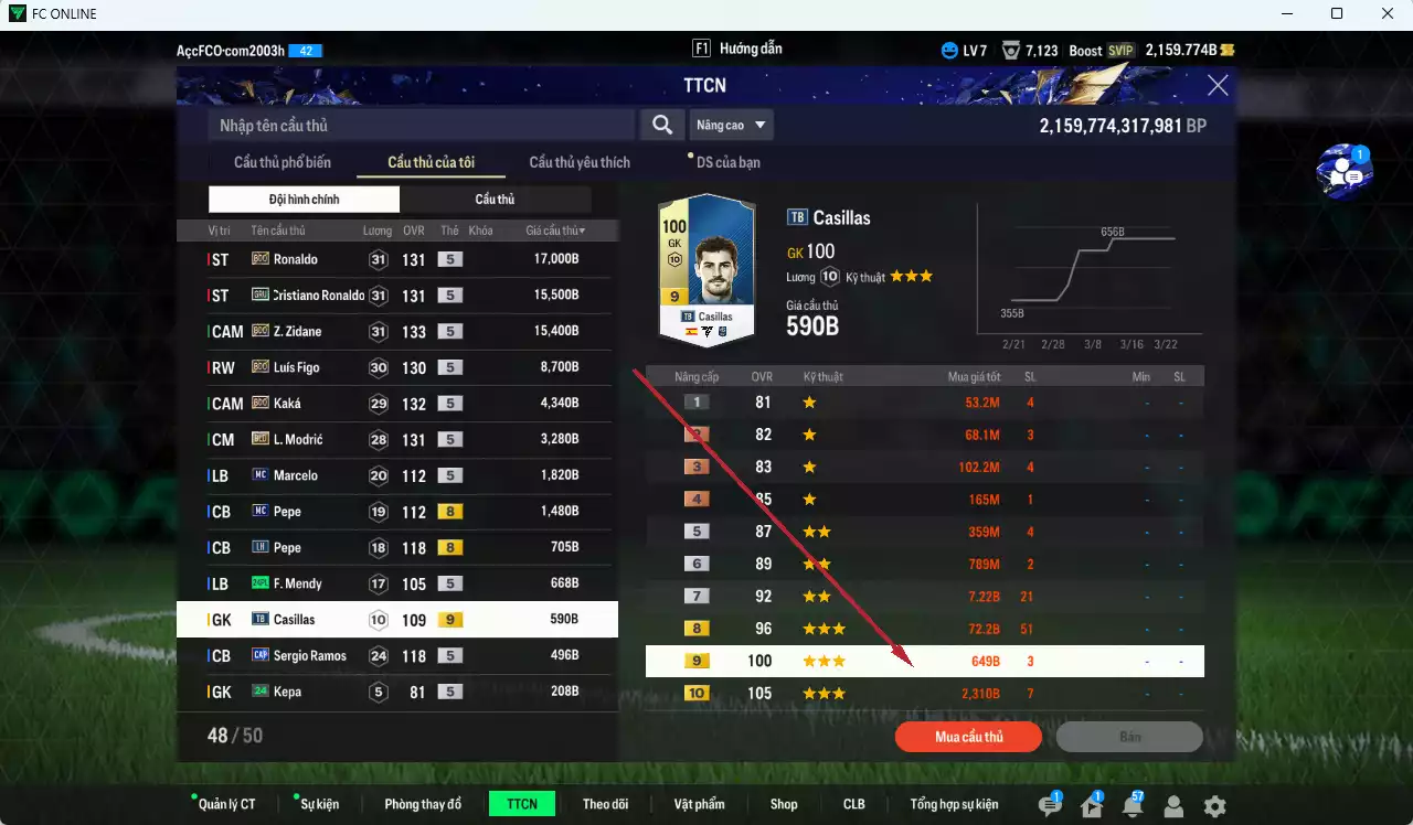 Ảnh Real Madrid 70.680b có Ronaldo BDO, CR7 GRU, Zidane BDO, Figo BDO, Kaká BDO, Modric BLD... dư 2000b
