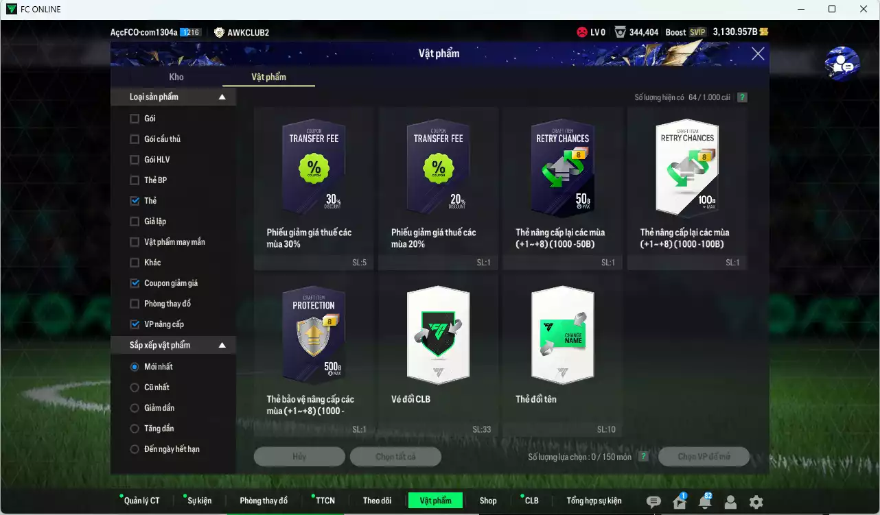 Ảnh [ACC Rẻ🔥] AC Milan 431.290b có Beckham CC, Maldini CC, Rijkaard HG, Gullit LN, Ronaldinho LN, Cafu CC, Van Basten LN, Ronaldo BDO, Nesta HG, Rui Costa ICON+7, Futre BTB+9... dư 1100b. HLV Xịn