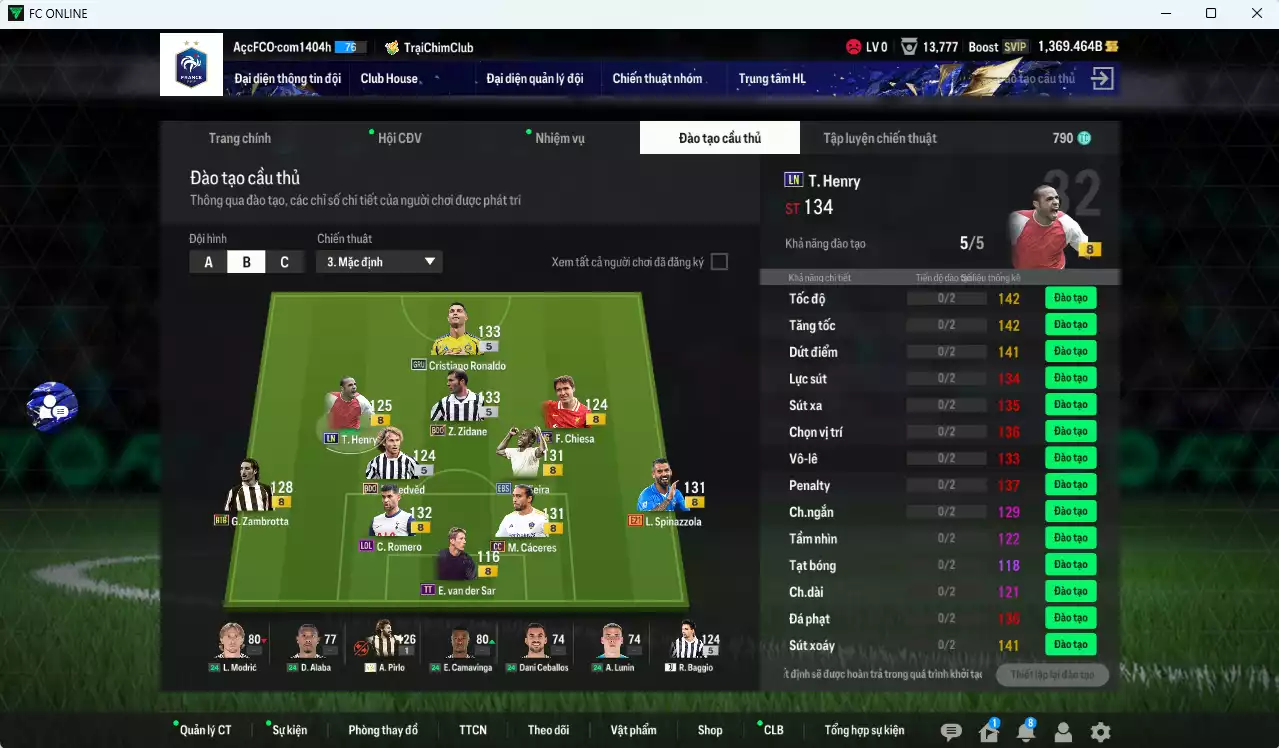 Ảnh Juventus 107.610b dư 1300b có Henry LN, Zidane BDO, CR7 GRU, Chiesa HG, Vieira EBS, Nedved BDO, Cáceres CC, Spinazzola E21, VDS TT, Romero LOL, Zambrotta BTB...