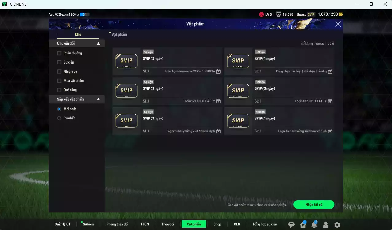 Ảnh [ACC Rẻ🔥] Man Utd. 80.090b dư 1600b có Park Ji Sung CC, Rashford HG, Rooney LN, Van Gol LN, VDS LN, Varane CU, Rio CU, Beckham BDO, McTominay HG... Còn nhiều CP GIẢM THUẾ