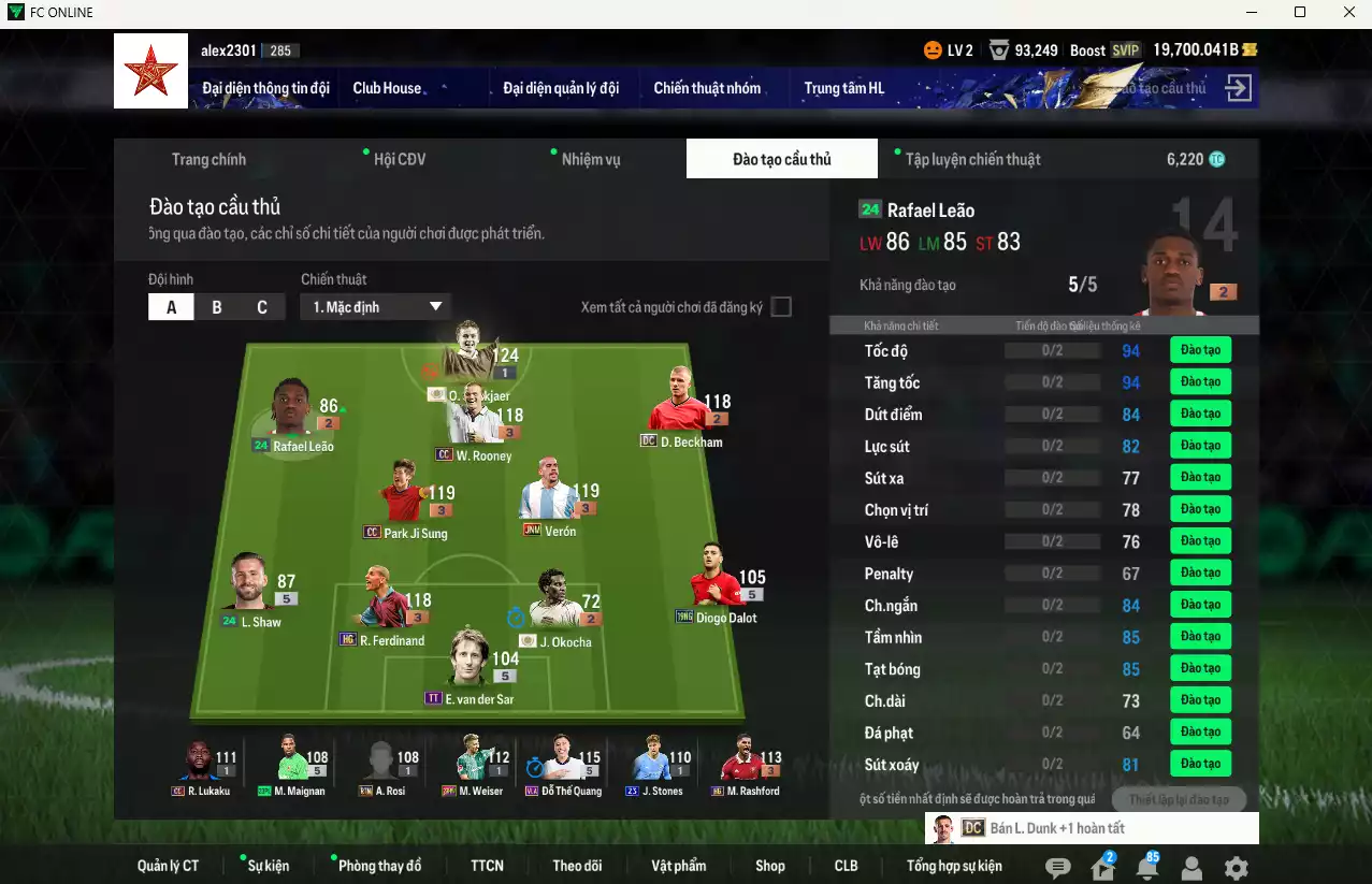 Ảnh [CTV BÁN] ACC 19700b trắng kèm 20 thẻ bảo vệ + O.Solskjaer ITM khóa.