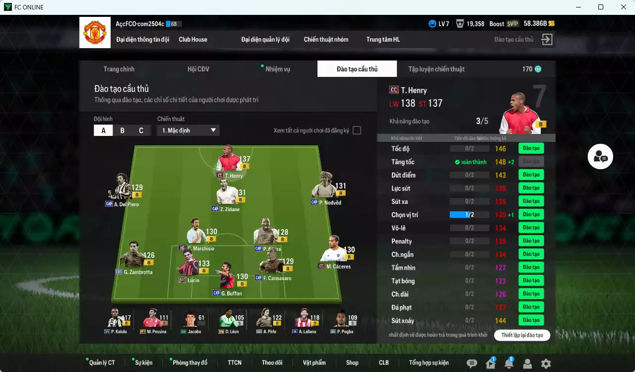 Ảnh [ACC Rẻ🔥] Juventus 174.860b đầu tàu Henry CC, Lúcio BDO vs Nedved CAP, Del Piero CAP, Cáceres CC, Zidane CAP, Pirlo EBS, Marchisio HG, Cannavaro CAP, Buffon CAP, Viera CAP...