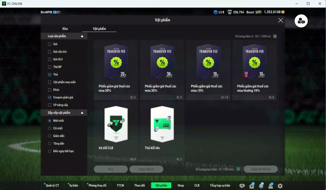 Ảnh Quốc Dân 29.570b dư 1300b có Del Piero CAP, Petit LN, Ronaldo UT, Messi TY25, Xavi CAP... HLV Xịn
