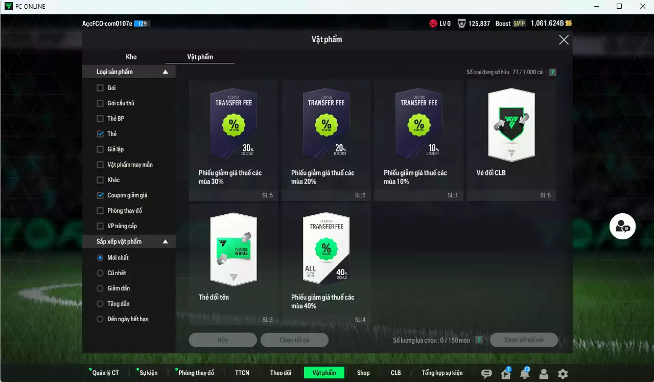 Ảnh Inter Milan 272.170b có Maicon 25HR, Figo LN, Matthaus BDO, Baggio BDO, Crespo ITM+2, Dumfries 24UCL, Cambiasso 25HR, L. Martínez 25TY... Còn nhiều CP GIẢM THUẾ 40