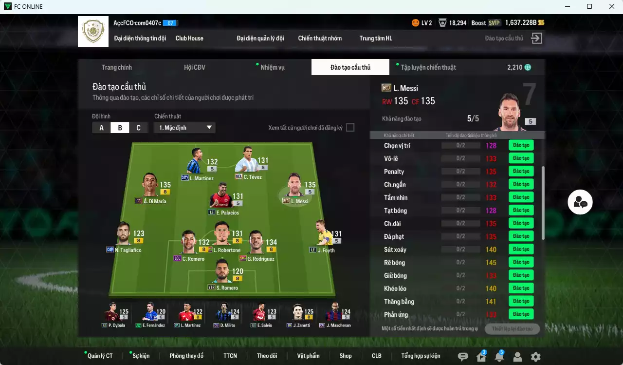 Ảnh Argentina 221.390b đầu tàu Messi BLD vs G. Rodríguez 23HW, L. Martínez 25TY, Di María CC, Tévez MDL, Foyth LE, Veron ITM+2, Dybala LE, Palacios LE... Còn nhiều CP GIẢM THUẾ 40