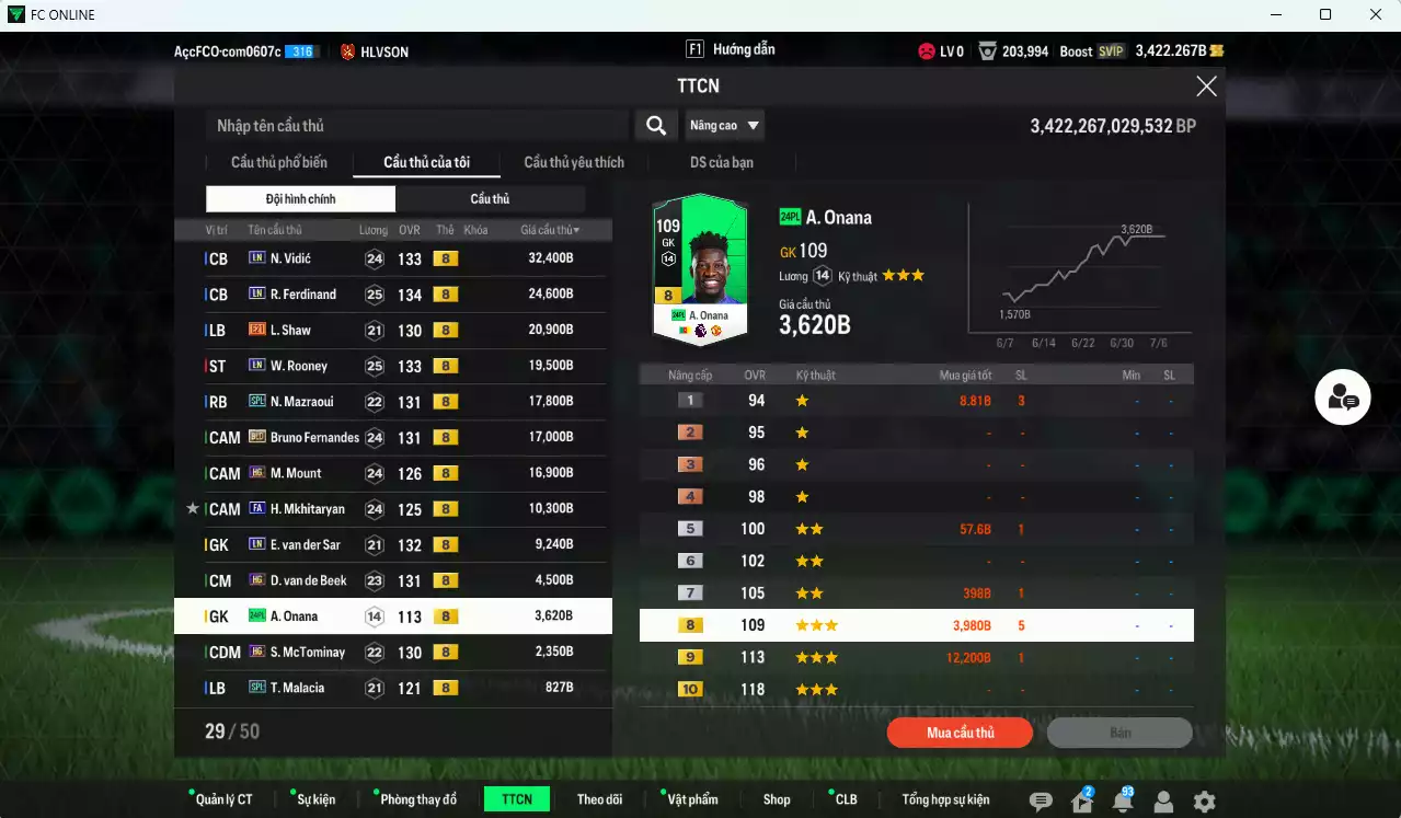 Ảnh Man Utd. 371.010b có Pogba WC22 (limit) , CR7 CU, Vidic LN, Ferdinand LN, Shaw E21, Rooney LN, Mazraoui SPL, Bruno BLD (bù), Mount HG, Mkhitaryan FA... dư 3400b. HLV Xịn