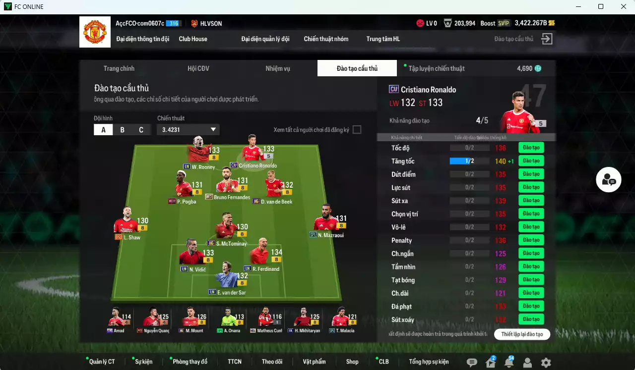 Ảnh Man Utd. 371.010b có Pogba WC22 (limit) , CR7 CU, Vidic LN, Ferdinand LN, Shaw E21, Rooney LN, Mazraoui SPL, Bruno BLD (bù), Mount HG, Mkhitaryan FA... dư 3400b. HLV Xịn
