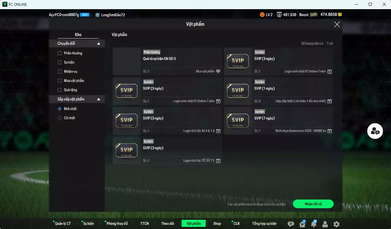 Ảnh [ACC Rẻ🔥] Man Utd. 699.880b có Forlán CC, CR7 CU, Schweinsteiger ITM+3, Verón ITM+4, Vidic LN, Blanc HG, Ferdinand LN, Beckham ICON, Mkhitaryan FA, Herrera LE, Rooney WB... HLV Xịn