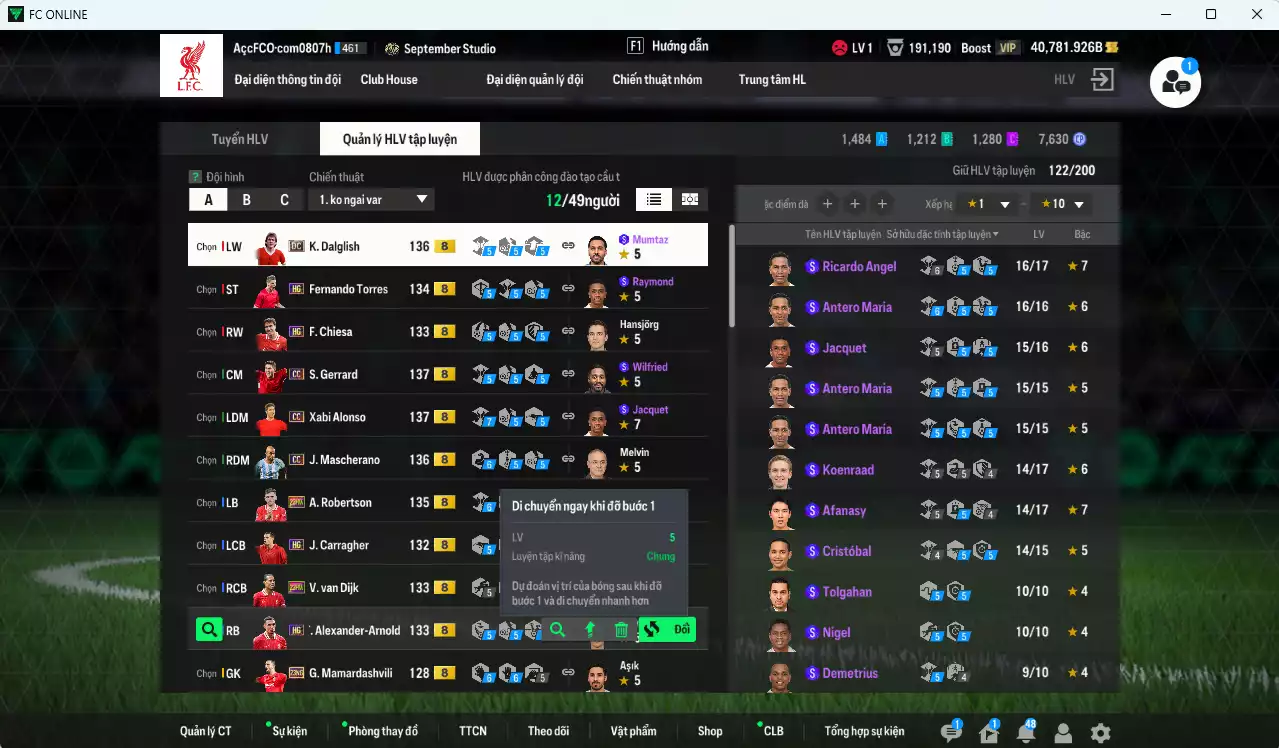 Ảnh Liverpool 563.620b dư 40.700b có Dalglish CC, Van Dijk 23HW, Alonso CC, Gerrard CC, Mascherano CC, Robertson 23HW, Torres HG, Arnold HG, Shaqiri CC, Chiesa HG... HLV Xịn