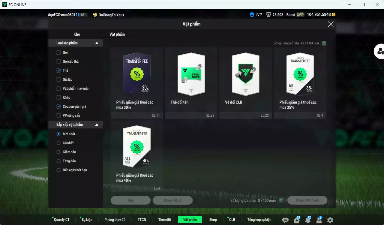 Ảnh [Dư nhiều BP, ACC Rẻ🔥] Barcelona 1.232.760b dư 105.000b có Eto ITM+3, Ronaldinho ITM+3, Touré ITM+3, Xavi ITM+3, Messi BLD, Rakitic CC, Pedri 24UCL, Busquets CC, Ronaldo BDO, Suárez GRU, Fàbregas RTN, Neymar GRU...