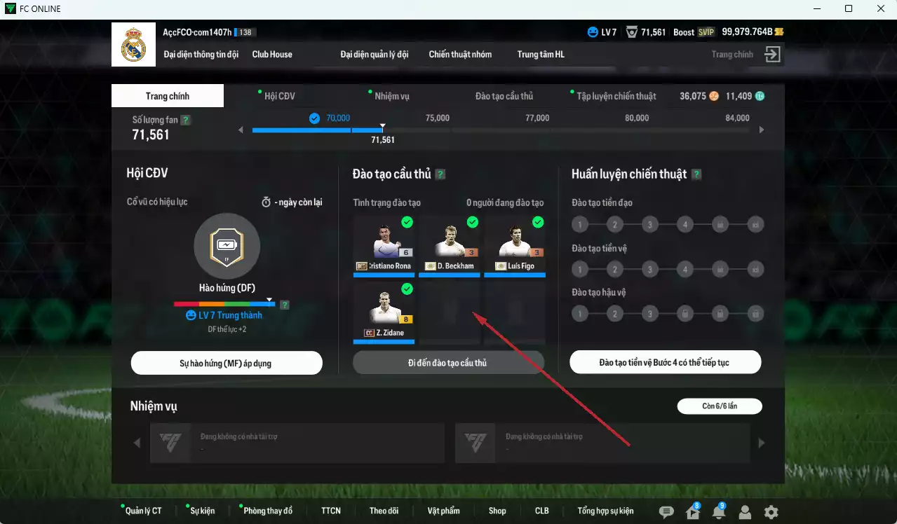 Ảnh [ACC Rẻ🔥] Real Madrid 4.995.170b dư 100.000b có Ronaldo ITM+3, Zidane CC, CR7 BLD+6, Beckham ITM+3, Kaká ITM+3, Figo ITM+3, Varane BTB, Rudiger SPL, Hazard HG... (VIP KC Tháng 7)