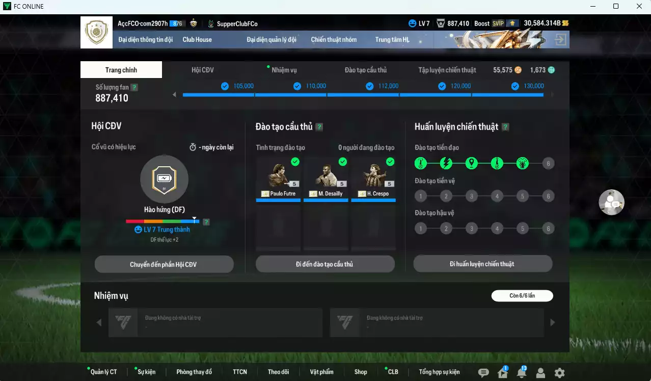 Ảnh [ACC Rẻ🔥] Full Mùa ITM+5 mix ICON+5 706.200b dư 30.500b có Crespo ITM+5, Desailly ITM+5, Zambrotta ITM+5, Zola ITM+5, Futre ITM+5, Eusébio ICON+6, Nedved ICON+6, Matthaus ICON, Maldini ICON, Rijkaard ICON... Còn nhiều CP GIẢM THUẾ, HLV Xịn
