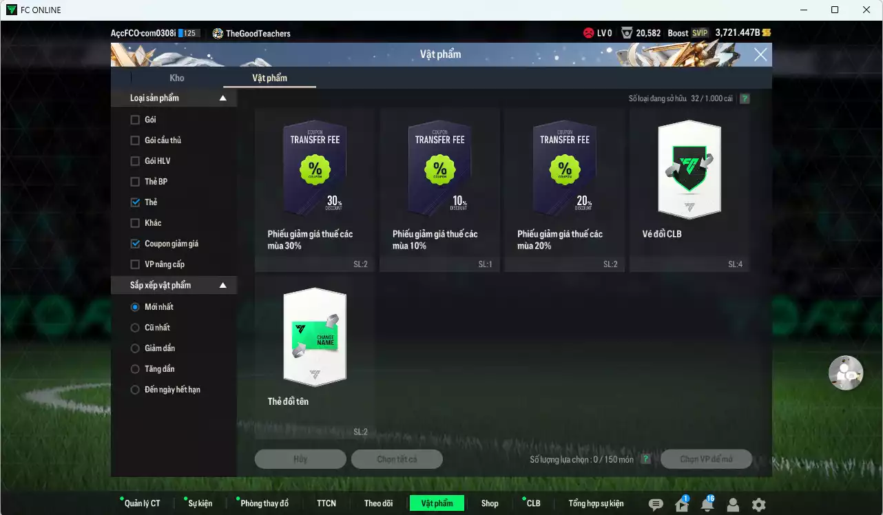 Ảnh [ACC Rẻ🔥] Team Việt Nam 124.370b dư 3700b có Đình Bắc, Văn Toàn, Văn Hậu, Tuấn Anh, Văn Lâm, Văn Tùng, Văn Thanh, Quế Hải, Đình Trọng, Dụng Nho VB+8 vs Quang Hải Prime +3