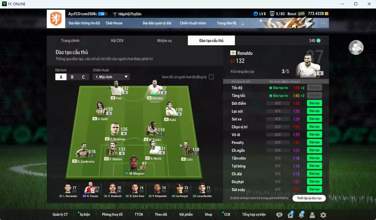 Ảnh Full ICON+6 1.095.320b có Gullit, Ronaldo, Pelé, Beckham, Maldini, Nesta, Kaká... ICON+6