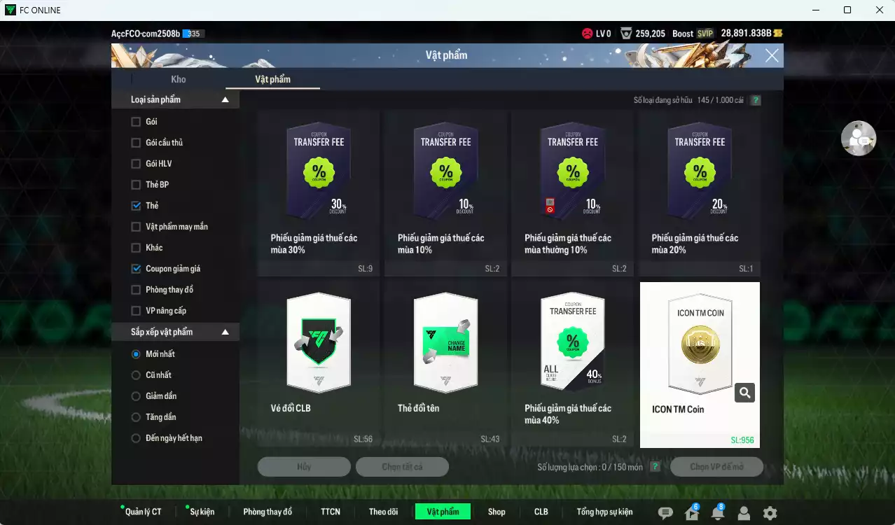 Ảnh [ACC Rẻ🔥] Real Madrid 2.011.900b dư 28.800b có CR7 CH (hiếm, bù) , Varane BWC, Ramos BWC, Benzema 25TS+6, Essien JNM, Beckham RMA, Modric CC, Bale CU+6, Kroos 24TY+6, Hazard 25HR, Nacho DC, Hakimi 21UCL... HLV Xịn