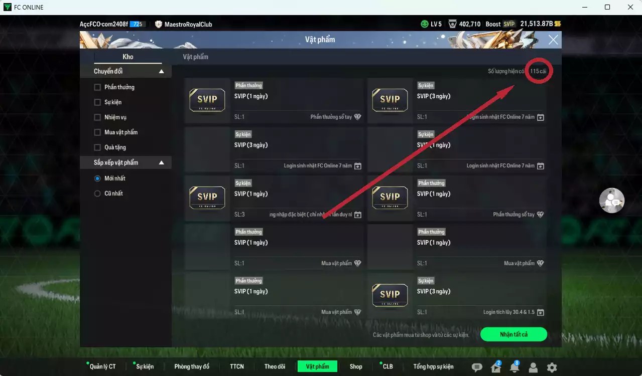 Ảnh Juventus 734.310b dư 21.500b có CR7 BLD, Del Piero ITM+3, Pirlo ITM+3, Vieira LN, Cancelo 25TS, Zidane BTB, Nedved BTB, Thuram LE, Locatelli 23HW, Cáceres CC, Can FA+9, De Sciglio BTB+9, Lúcio CU... Đào tạo chiến thuật và cầu thủ cần full, HLV Xịn