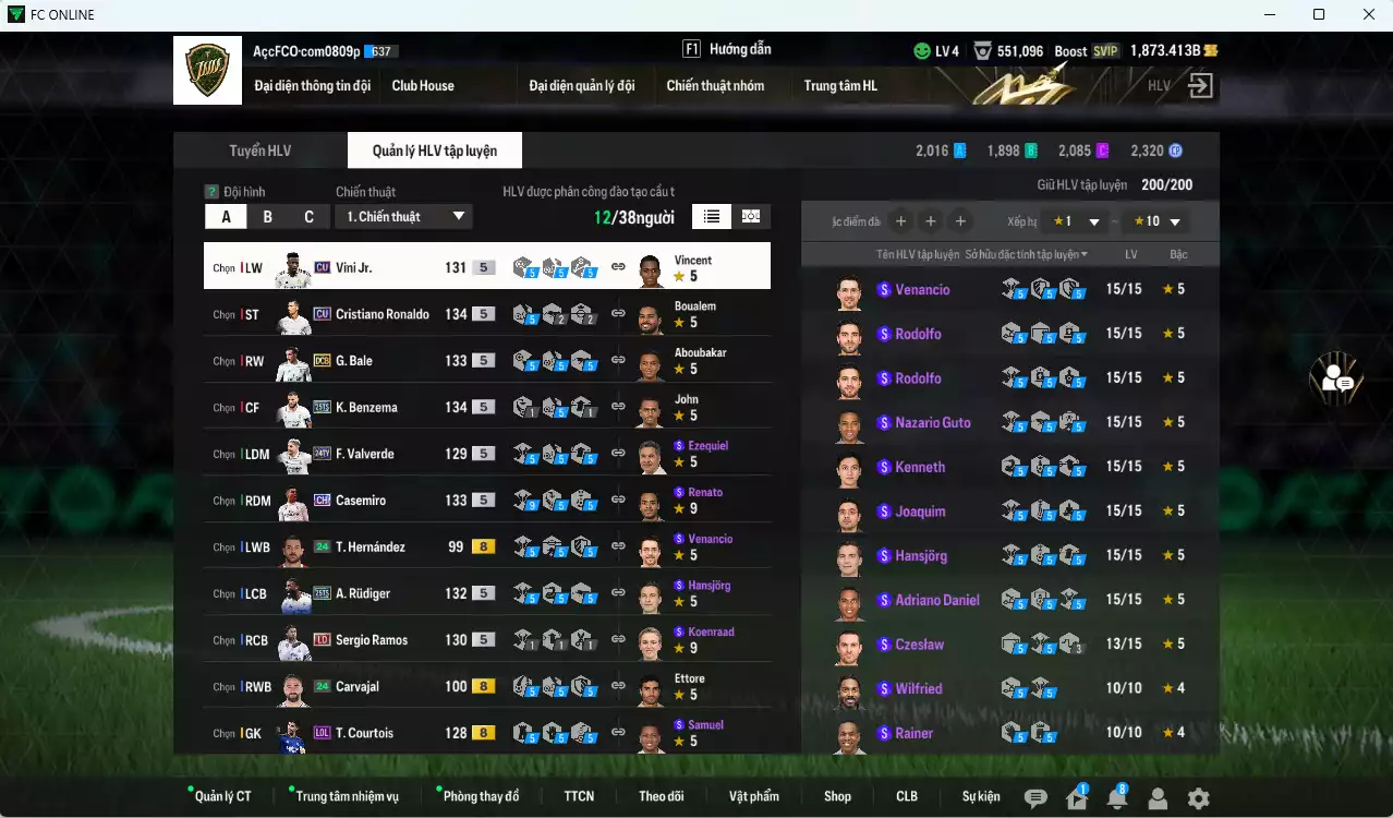 Ảnh Real Madrid 457.560b có Benzema 25TS, CR7 CU, Casemiro CH, Bale DCB, Ramos LD, Rudiger 25TS, Valverde 24TY... Còn nhiều CP GIẢM THUẾ, HLV Xịn