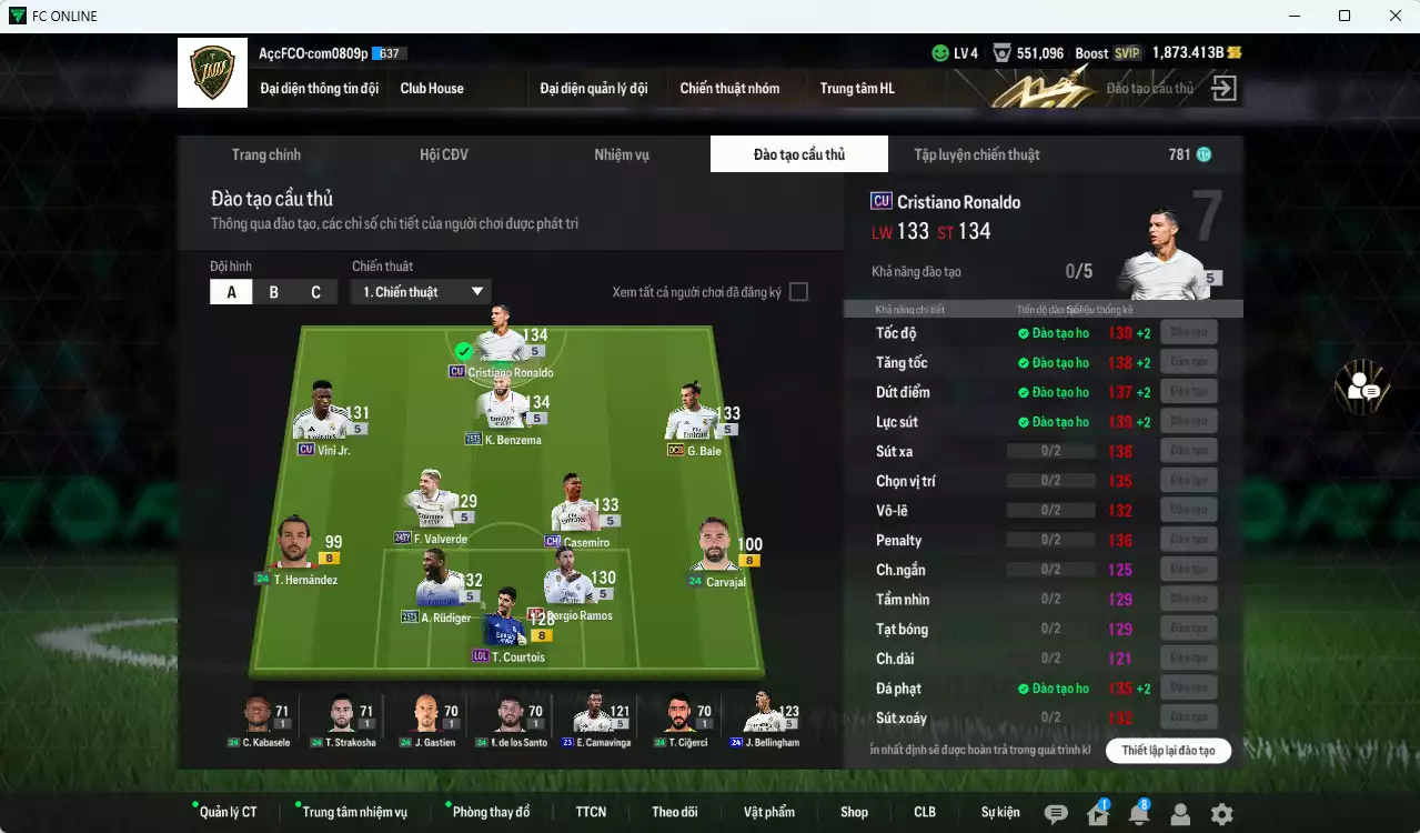 Ảnh Real Madrid 457.560b có Benzema 25TS, CR7 CU, Casemiro CH, Bale DCB, Ramos LD, Rudiger 25TS, Valverde 24TY... Còn nhiều CP GIẢM THUẾ, HLV Xịn