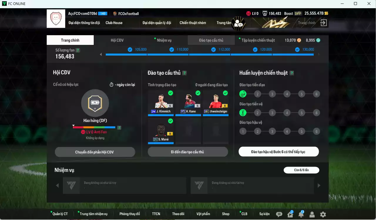 Ảnh [ACC Rẻ🔥] Bayern Munich đầu tàu CR7 385.380b dư 25.000b có CR7 No.7, Kane 25TY, H. Son 25TS, Kimmich 24UCL, Mané SPL... HLV Xịn