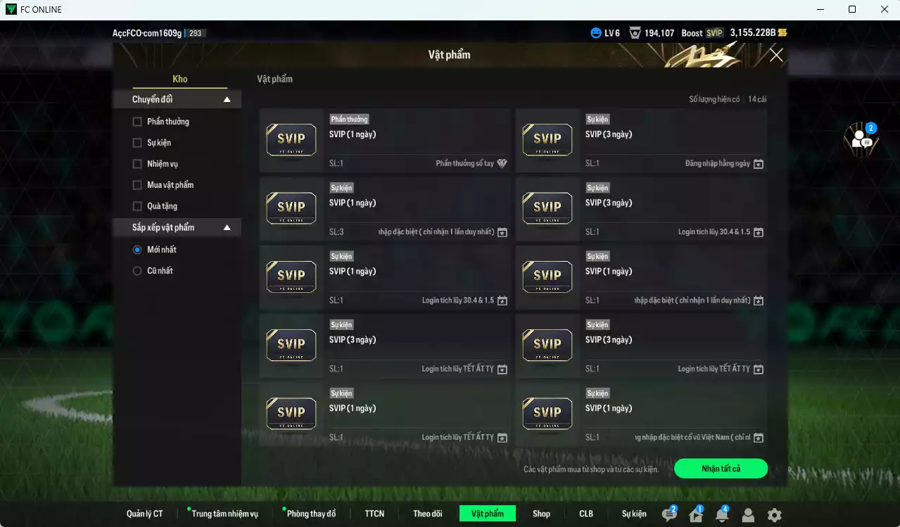 Ảnh [ACC Rẻ🔥] Chelsea 640.550b có Drogba CC, Sheva CC, Lampard CC, Rudiger SPL, Zola ITM+5, Gullit LN, Hazard HG, Carvalho 23HR, James SPL... Còn nhiều CP GIẢM THUẾ, HLV Xịn