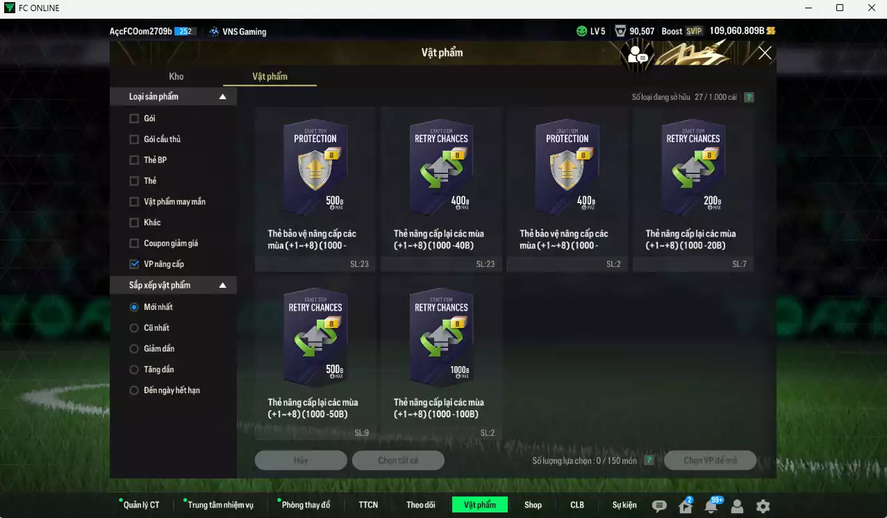 Ảnh [Dư nhiều BP, ACC Rẻ🔥] Inter Milan 531.720b dư 109.000b có Matthaus LE, Ronaldo WB, Vieira CC, Bergkamp HG, Verón JNM, Pirlo LN, Blanc HG, Forlán CH, L. Martínez 25TY, Augusto 23HW, Mkhitaryan LE... Còn rất nhiều CP GIẢM THUẾ, dư 57.000 TC, HLV Xịn