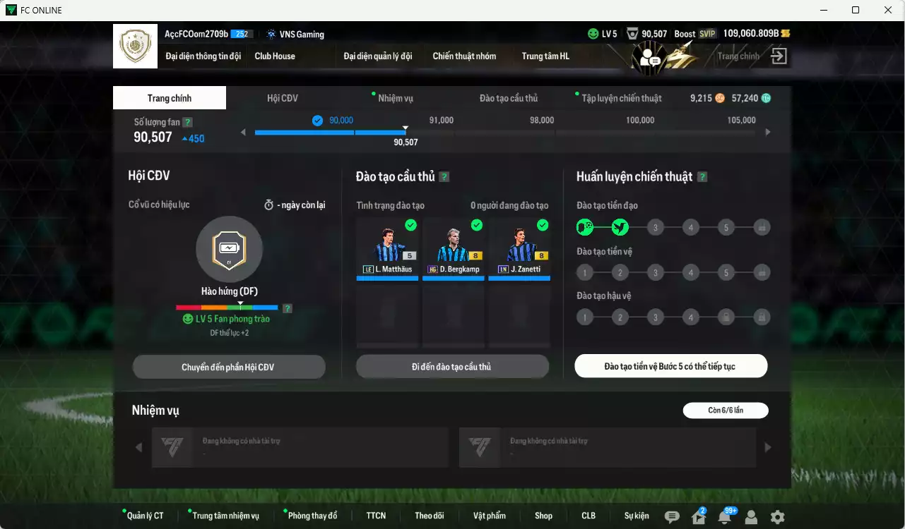 Ảnh [Dư nhiều BP, ACC Rẻ🔥] Inter Milan 531.720b dư 109.000b có Matthaus LE, Ronaldo WB, Vieira CC, Bergkamp HG, Verón JNM, Pirlo LN, Blanc HG, Forlán CH, L. Martínez 25TY, Augusto 23HW, Mkhitaryan LE... Còn rất nhiều CP GIẢM THUẾ, dư 57.000 TC, HLV Xịn