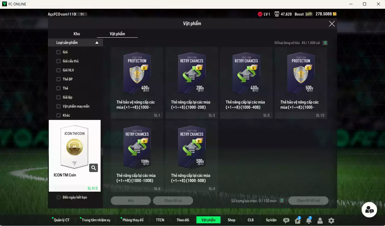 Ảnh [ACC Rẻ🔥] AC Milan 668.100b có Ronaldo WB, Futre ITM+5, Tomori 23HW, Rijkaard HG, Gullit LN, Pulisic 25TS, Nesta HG, Beckham No.7, Vieira LN, Maldini BTB... HLV Xịn