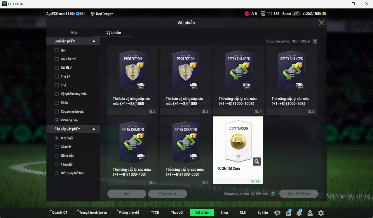 Ảnh [ACC Rẻ🔥] Juventus 4.509.530b có Nedved ITM+5, Del Piero ITM+5, Henry ITM+3, Matthaus ITM+3, Zidane LN, Lúcio CC, Vieira CC, Pirlo ITM+3... Còn nhiều CP GIẢM THUẾ, gần full đào tạo, HLV Xịn