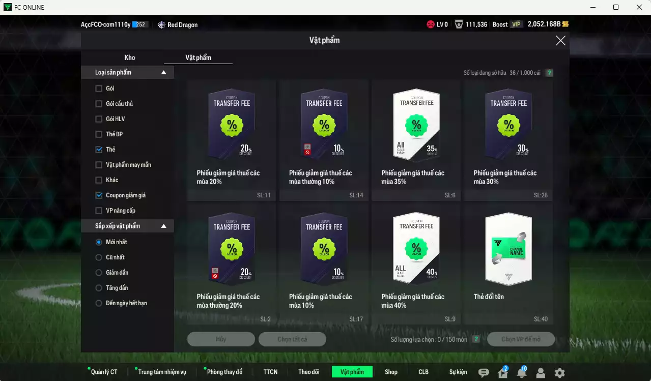 Ảnh [ACC Rẻ🔥] Juventus 4.509.530b có Nedved ITM+5, Del Piero ITM+5, Henry ITM+3, Matthaus ITM+3, Zidane LN, Lúcio CC, Vieira CC, Pirlo ITM+3... Còn nhiều CP GIẢM THUẾ, gần full đào tạo, HLV Xịn