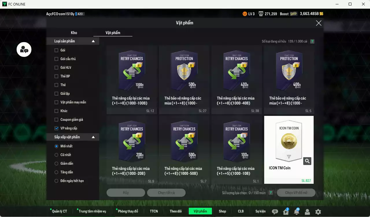 Ảnh Real Madrid 1.105.140b có Essien ITM+5, Mbappé WB, CR7 No.7, Rudiger SPL, Hazard HG, Figo No.7, Bellingham WB, Carlos CC, Bale DCB, Zidane BDO, Ronaldo BDO, Alaba HG, Nacho DC, Arnold HG... Dư 136.000TC, HLV Xịn, VIP BK Tháng 10,11