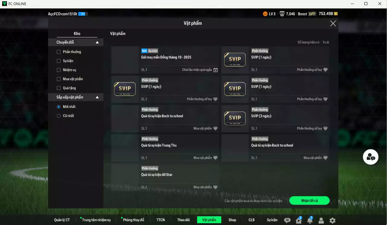 Ảnh [ACC Rẻ🔥] Liverpool 205.490b có Gerrard DC, Arnold HG, Endo 23HW, Robertson 23HW, Dalglish No.7, Mac Allister 24UCL, Konaté 24TS, Van Dijk GRU, Chiesa HG... Đã đào tạo chỉ số nhiều CT