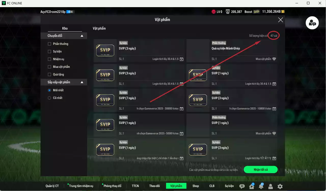 Ảnh [ACC Rẻ🔥] Inter Milan 903.960b dư 11.000b có Forlán JNM, Matthaus RTN, Calhanoglu 25TY+6, Perisic CC, Figo No.7, Dumfries 25TS, Bergkamp HG, Vieira LN, Cancelo 25TS, Augusto 23HW, Maicon 25IM... Đã đào tạo full chỉ số nhiều CT, HLV Xịn