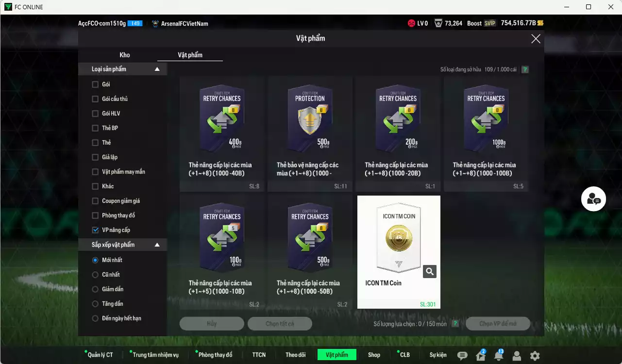 Ảnh [ACC Rẻ🔥] ACC 754516b trắng, có thẻ đổi tên, còn nhiều CP GIẢM THUẾ. Dư 35.000TC