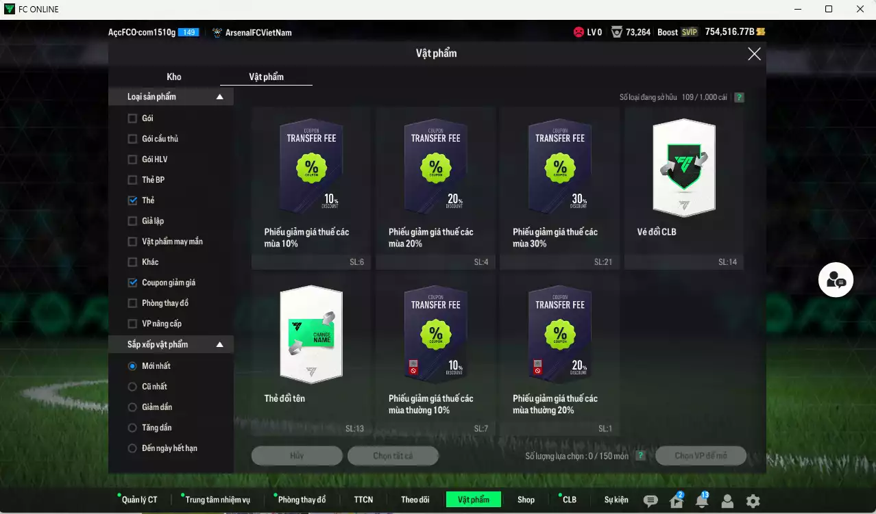 Ảnh [ACC Rẻ🔥] ACC 754516b trắng, có thẻ đổi tên, còn nhiều CP GIẢM THUẾ. Dư 35.000TC