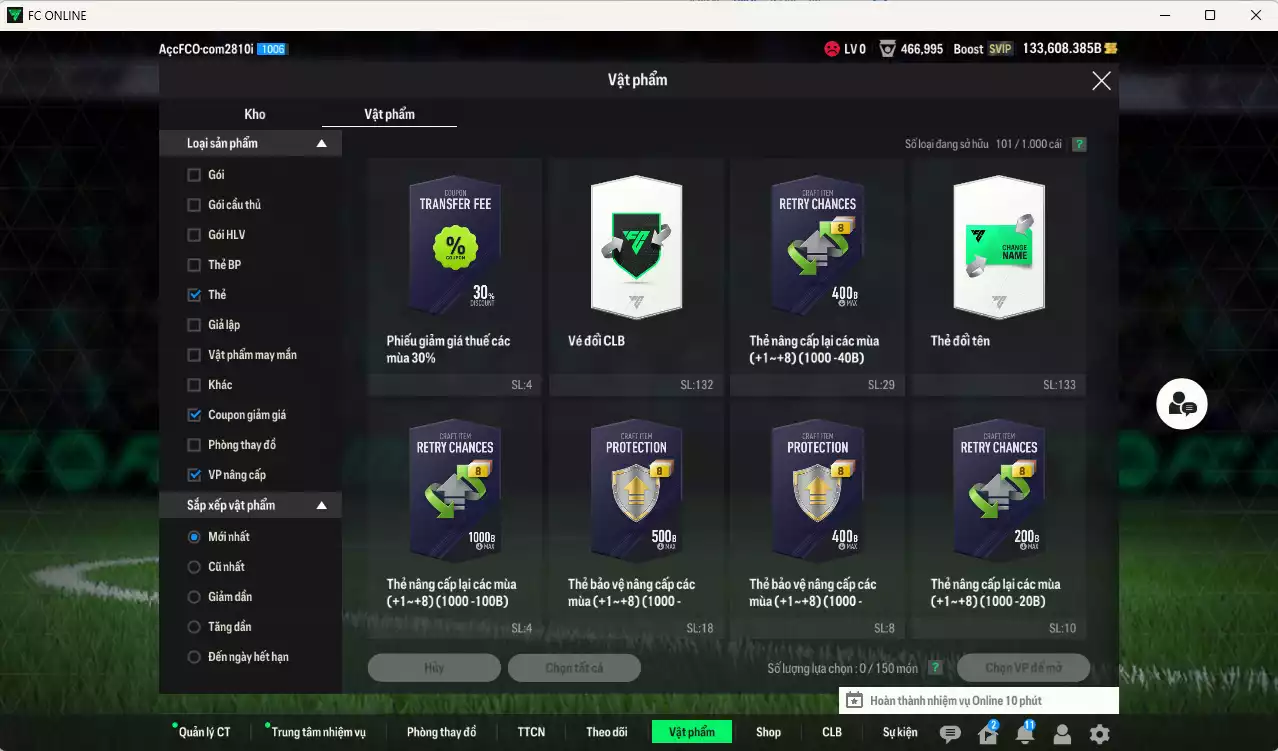 Ảnh [ACC Rẻ🔥] Real Madrid 570.410b dư 133.000b có Mbappé 25TS, Essien JNM, Puskás RMA, Rudiger 25TS, Kaká RMA, Carvalho JNM, Alaba HG, Areola SPL+9, Nacho DC, Courtois RMA... Gần full bảng đào tạo chiến thuật, dư 28.000TC, HLV Xịn