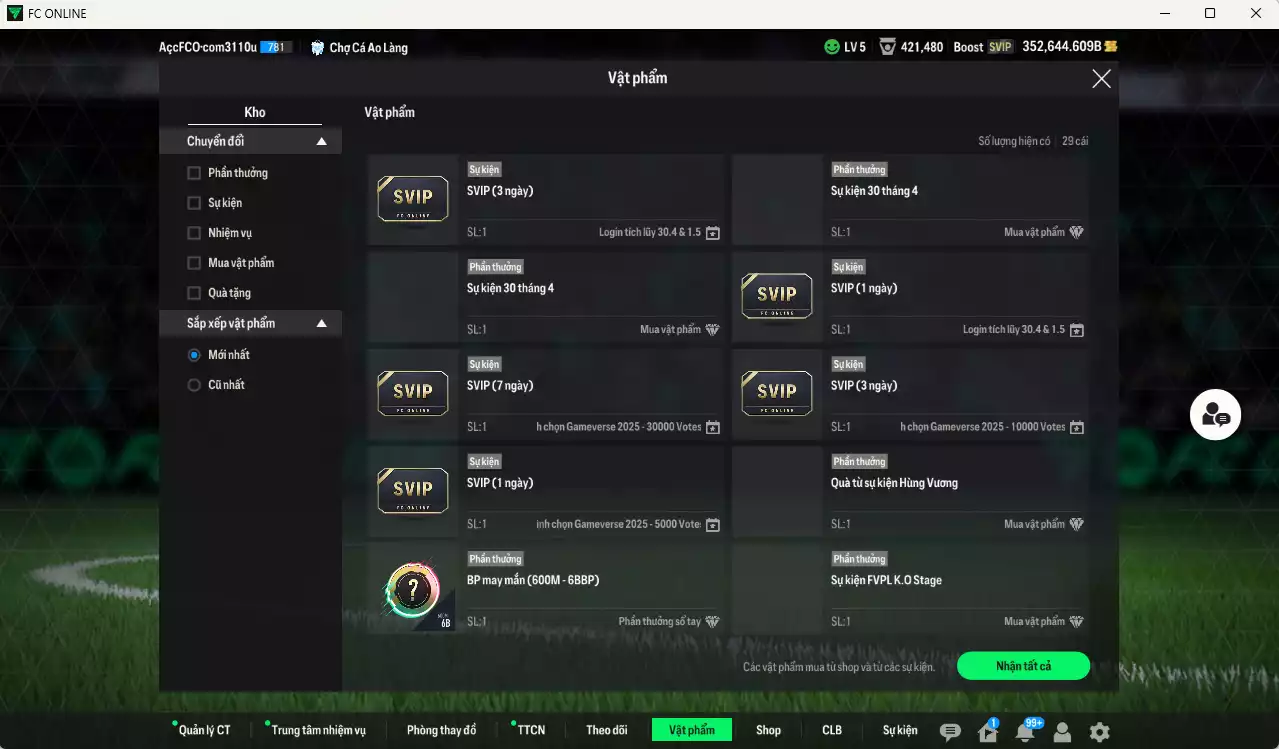 Ảnh [Tặng hàng bù, ACC Rẻ🔥] Chelsea 3.467.340b dư 352kb có Sheva ITM+5, Lampard ITM+5, Rooney DC, Zola ITM+5, Cucurella LOL+9, De Bruyne E21+9, Pedro BTB+9, Gullit BTB+9, Hazard HG, Courtois CC, James SPL... Còn nhiều CP GIẢM THUẾ, đã full đào tạo chiến thuật, HLV Xịn
