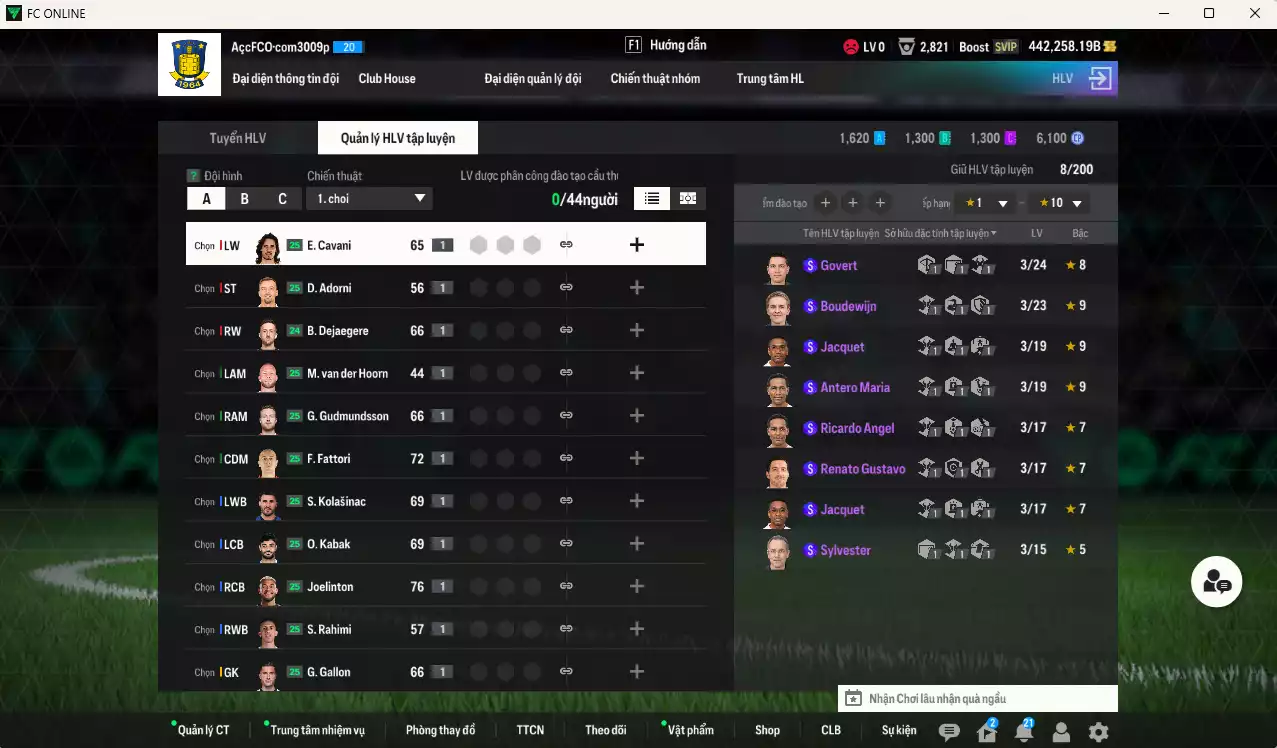 Ảnh [ACC Rẻ🔥] ACC 442258b trắng, có thẻ đổi tên