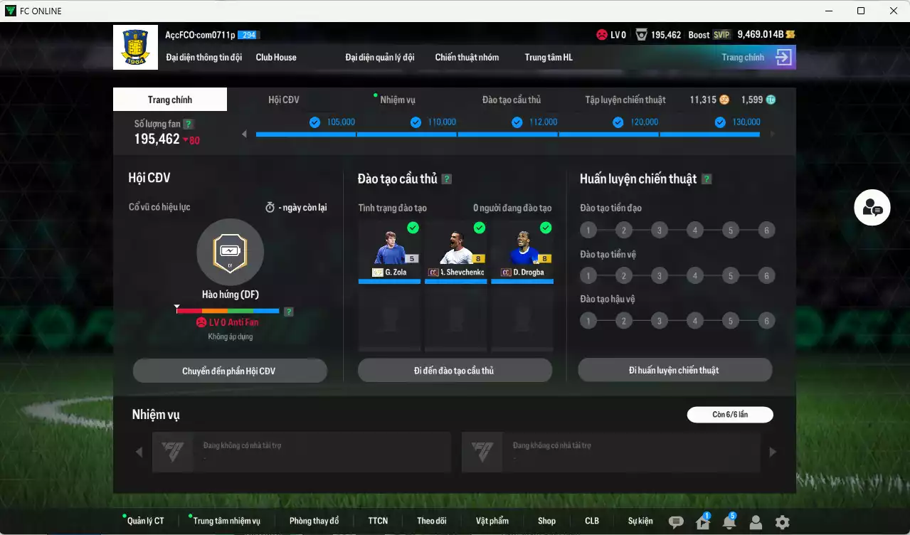 Ảnh Chelsea 489.480b có Zola ITM+5, Rudiger SPL, Drogba CC, Sheva CC, Gullit LN, Lampard CC, Hazard HG, James SPL, Carvajho 23HR... HLV Xịn