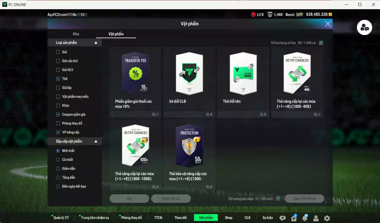 Ảnh ACC 628485b trắng, có thẻ đổi tên