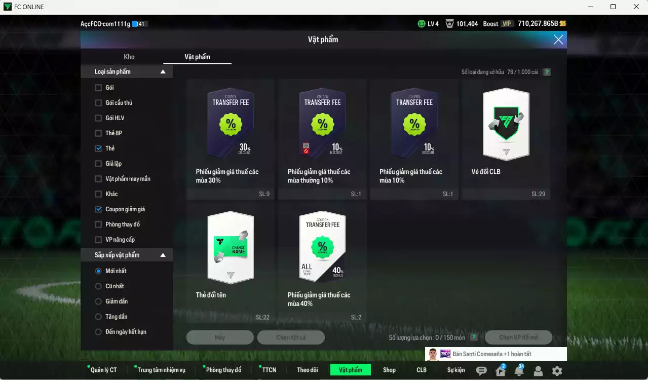 Ảnh [Dư nhiều BP] Chelsea 4.101.710b dư 710kb có Sheva ITM+5, Torres ITM+5, Zola ITM+6, Pulisic 25TS+6, Salah 25TY, Andrey Santos 25TS, Rudiger SPL, Essien JNM, Tomori 23HW, Caicedo 23HW... HLV Xịn, đã đào tạo chỉ số nhiều CT, VIP BK Tháng 11 và 12