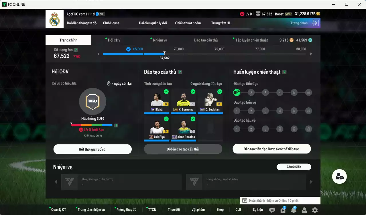 Ảnh Real Madrid 690.470b dư 31kb có CR7 CU+6, Kaká LN, Benzema DC, Modric CC, Figo CC, Rudiger 25TY, Beckham LN, Carvajal RTN, Carlos LN, Nacho DC... HLV Xịn, đã đào tạo chỉ số nhiều CT, dư 41.000TC
