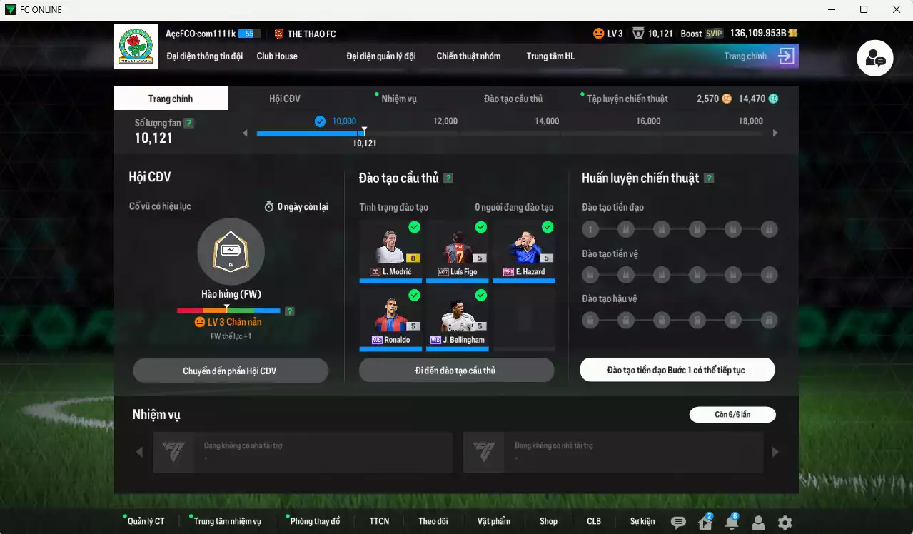 Ảnh Real Madrid 685.820b dư 136kb có Ronaldo WB, Modric CC, Arnold 25TS, Figo No.7, Bellingham WB, Rudiger 25TY, Hazard 25HR, Kroos CC+7, Hakimi 21UCL... Đã đào tạo chỉ số nhiều CT