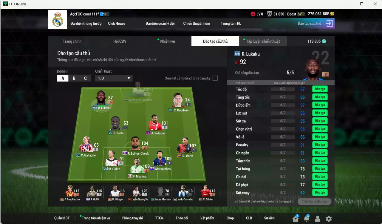 Ảnh ACC 276081b trắng vs Quang Hải PRM+5 có thẻ đổi tên, còn nhiều CP GIẢM THUẾ. Dư 119.000TC